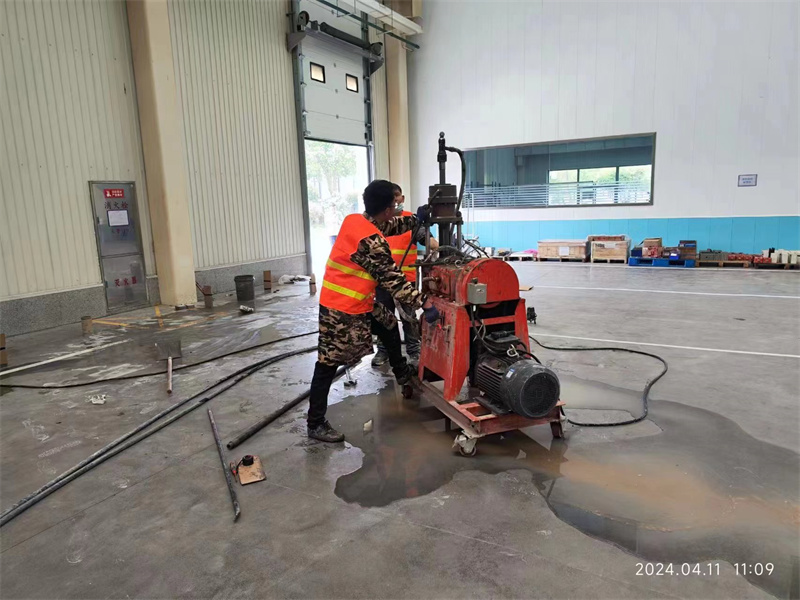 奉贤厂房地面下沉塌陷注浆加固施工